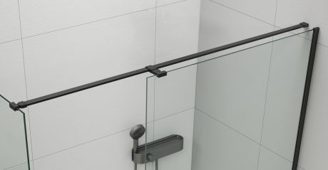 Przejdź do produktu TRINITY/VARIO uniwersalny wspornik do kabin 1400mm, czarny mat