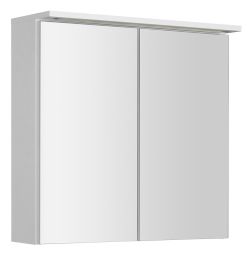 KAWA STRIP szafka z lustrem, oświetlenie LED 70x70x22cm, biały