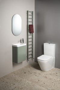 ZORBA szafka pod umywalkę 39x50x21,5cm, biały połysk