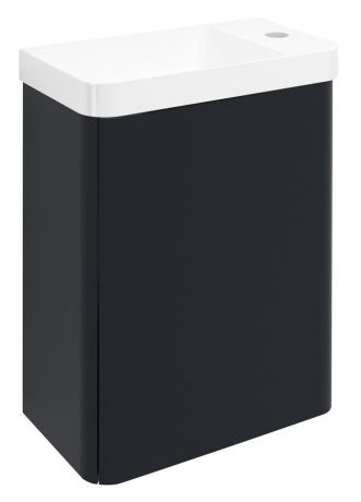 Przejdź do produktu ZORBA szafka pod umywalkę 39x50x21,5cm, antracyt mat
