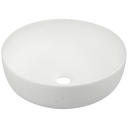 Umywalka nablatowa okrągła 41,5 cm z teksturą kamienia Kerra KR-98STONE