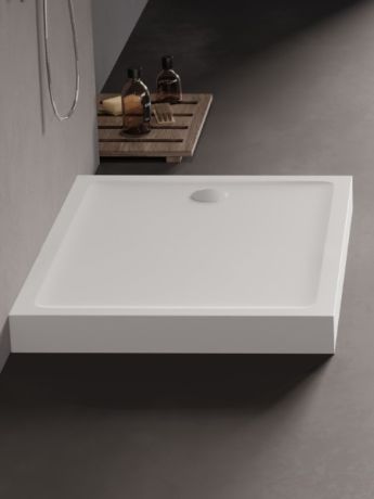 Przejdź do produktu BRODZIK MILD PROSTOKĄTNY BIAŁY AKRYLOWY 90x140x11,5