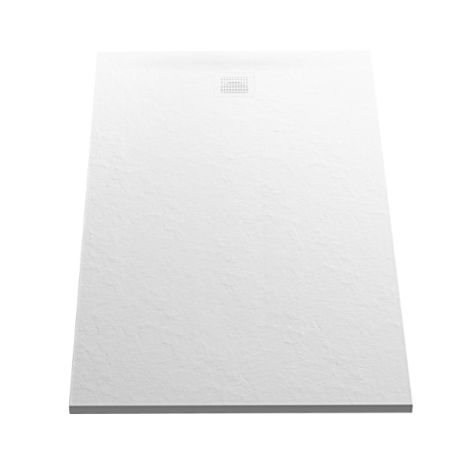 Przejdź do produktu BRODZIK MORI PROSTOKĄTNY BIAŁY KONGLOMERATOWY 120x90x3
