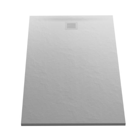 Przejdź do produktu BRODZIK MORI PROSTOKĄTNY SZARY KONGLOMERATOWY 120x80x3
