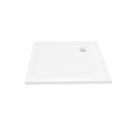 Przejdź do produktu BRODZIK MILD STONE KWADRATOWY BIAŁY AKRYLOWY 90x90x4,5