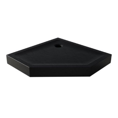 Przejdź do produktu BRODZIK MILD STONE PIĘCIOKĄTNY CZARNY AKRYLOWY 90x90x11,5