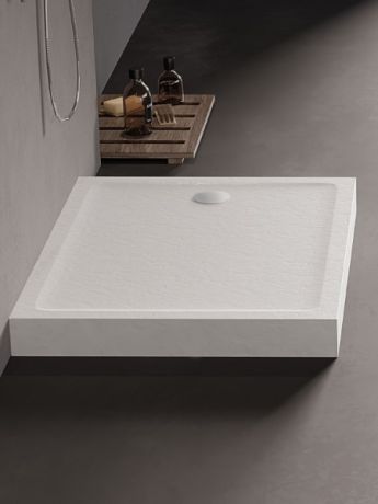 Przejdź do produktu BRODZIK MILD STONE PROSTOKĄTNY BIAŁY AKRYLOWY 90x120x11,5