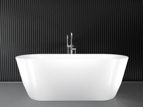 Przejdź do produktu Wanna wolnostojąca 165x75 cm Darfor Orta WW/ORTA165/BP biały połysk