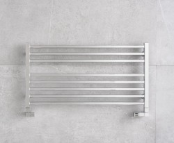 Grzejnik łazienkowy 90,5x48 cm PMH Avento AVLMS srebrny metalic