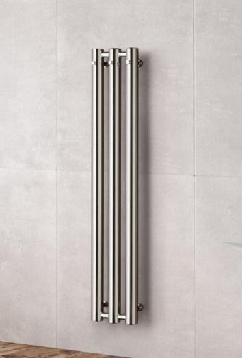Grzejnik łazienkowy chrom 29,2x150 cm PMH Rosendal Massive R70/3C