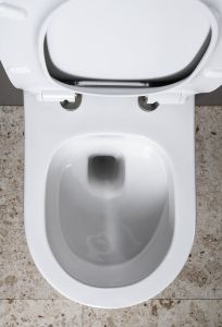 LUNA WC wiszące, Vortex Rimless, 35,5x49cm, biały