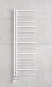 Biały grzejnik łazienkowy 50x114 cm PMH Apollo AP1W