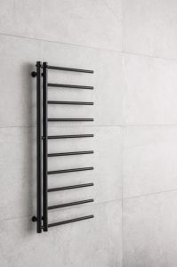 Czarny grzejnik łazienkowy 50x114 cm PMH Apollo AP1B