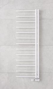 Grzejnik łazienkowy 50x114 cm PMH Apollo AP1W-L lewy biały