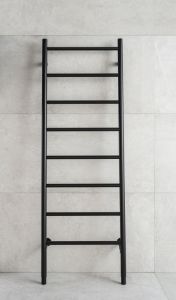 Czarny grzejnik drabinkowy 60x170 cm PMH Zoe ZO1B