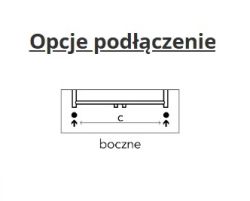 Opcje podłączenia Zoe -boczne.