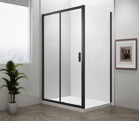 Przejdź do produktu EASY BLACK kabina prysznicowa 1000x700mm wariant L/P