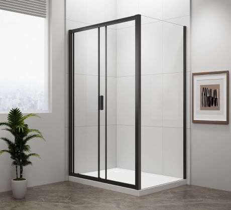 Przejdź do produktu EASY BLACK kabina prysznicowa 1000x800mm wariant L/P