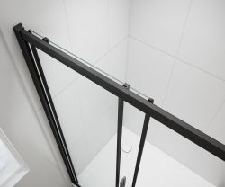 EASY BLACK kabina prysznicowa 1300x700mm wariant L/P