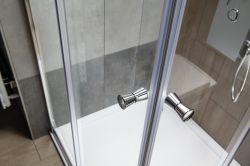 AGGA kabina prysznicowa 900x800mm, szkło czyste