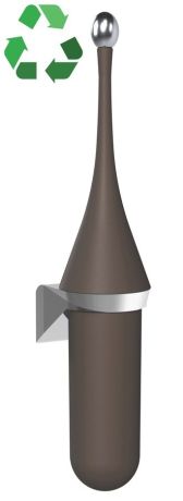 Przejdź do produktu ECOLORED wisząca szczotka do WC, ABS, Soft Touch, brąz