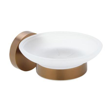 Przejdź do produktu X-ROUND COPPER mydelniczka, szkło mleczne, miedź mat