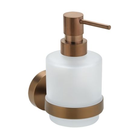 Przejdź do produktu X-ROUND COPPER dozownik mydła 200ml, szkło mleczne, miedź mat
