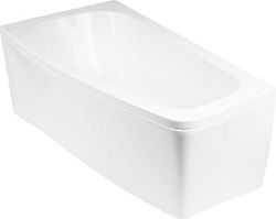 Wanna asymetryczna 150x80 cm Besco Luna 150 lewa