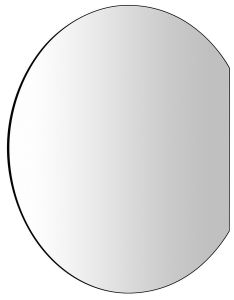 DARA CUT lustro podświetlane LED 20W, ø 100x90cm, folia grzewcza