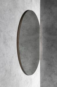 DARA CUT lustro podświetlane LED 20W, ø 100x90cm, folia grzewcza