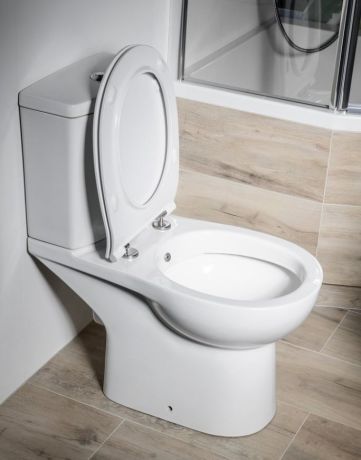 Przejdź do produktu KAIRO CLEANWASH kompakt WC z funkcją bidetu, odpływ poziomy, biały