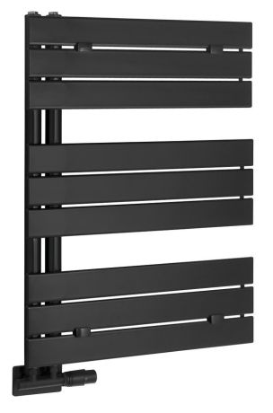 Przejdź do produktu MYTHOS grzejnik łazienkowy 500x830mm, czarny mat