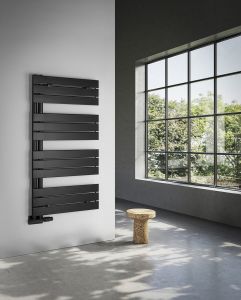 MYTHOS grzejnik łazienkowy 500x1130 mm, czarny matt