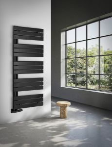 MYTHOS grzejnik łazienkowy 500x1430 mm, czarny mat