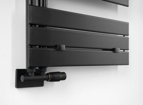 Przejdź do produktu MYTHOS grzejnik łazienkowy 500x1730mm, czarny mat