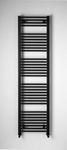 DIRECT grzejnik łazienkowy 450x1680 mm, czarny mat