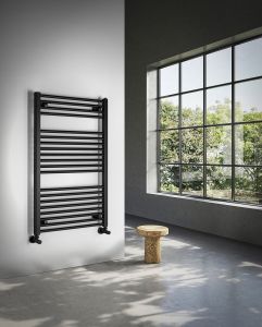 DIRECT grzejnik łazienkowy 600x960 mm, czarny mat