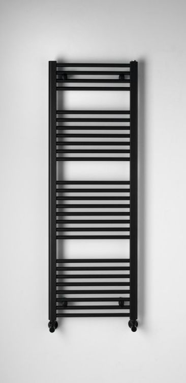 DIRECT grzejnik łazienkowy 450x1320 mm, czarny mat