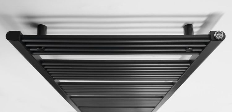 DIRECT grzejnik łazienkowy 600x1680 mm, czarny mat