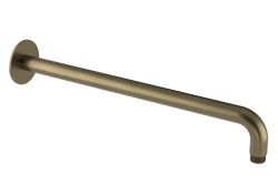 Ramię prysznicowe okrągły, 400mm, złoto mat