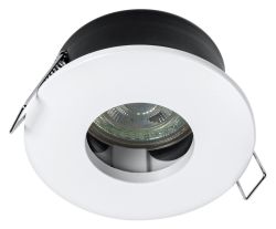 Oświetlenie sufitowe łazienkowe, ø 85mm, GU10OSRAM, 4,3W, 230V, IP65, biały