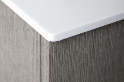 LATUS X blat Rockstone 80x23,5cm, biały mat