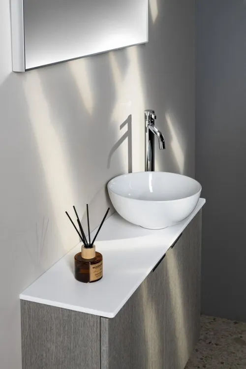 LATUS X blat Rockstone 80x23,5cm, biały mat