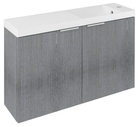Przejdź do produktu LATUS X szafka podumywalkowa 78,8x50x22cm, dąb srebrny