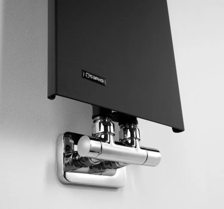 SMARTELLA grzejnik 250x1490mm, czarny mat