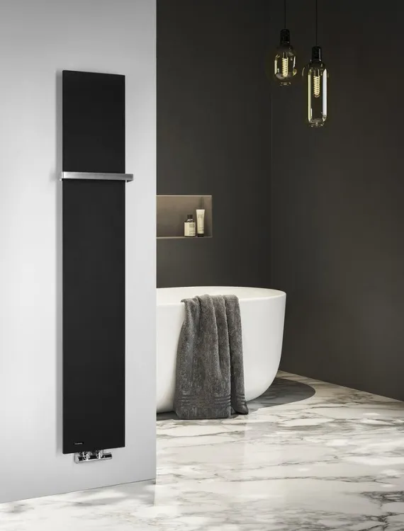 SMARTELLA grzejnik 250x1490mm, czarny mat