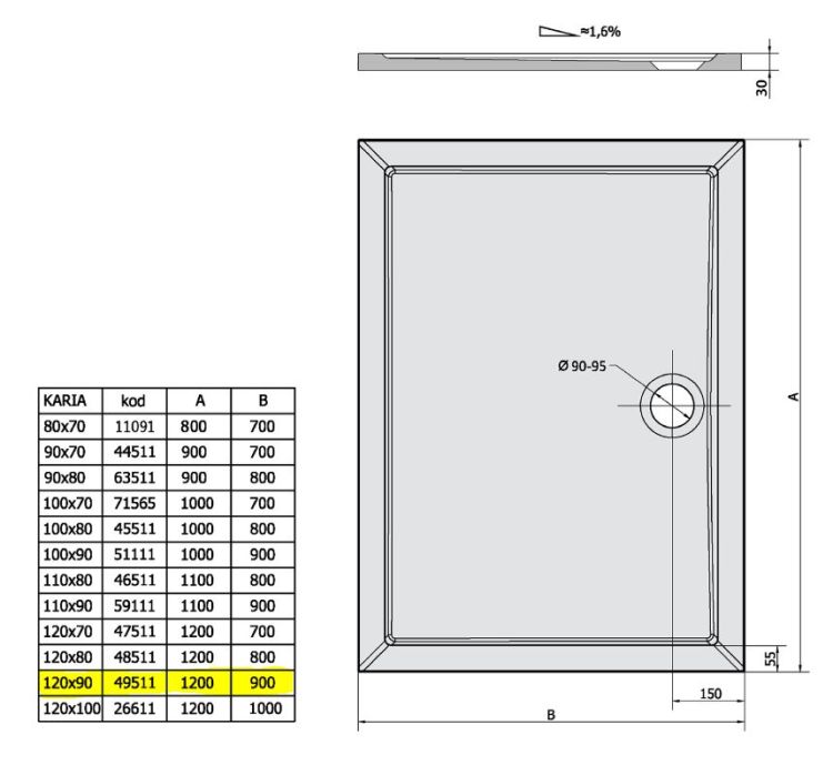 brodzik Karia 120x90 konglomeratowy rysunek techniczny.JPG
