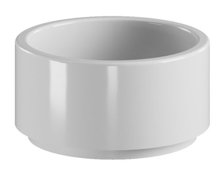 Przejdź do produktu OKE umywalka ceramiczna nablatowa, średnica 30cm, biały