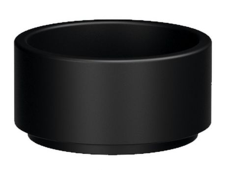 Przejdź do produktu OKE umywalka ceramiczna nablatowa, średnica 30cm, czarny mat