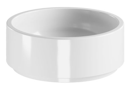 Przejdź do produktu OKE umywalka ceramiczna nablatowa, średnica 40cm, biały